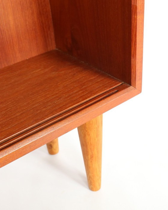 Image 1 of Libreria vintage in teak, vetrina, mobili retrò