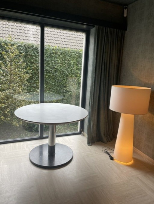 Alfred Hendrickx Round Dining Table – eettafels, Metal, Stone