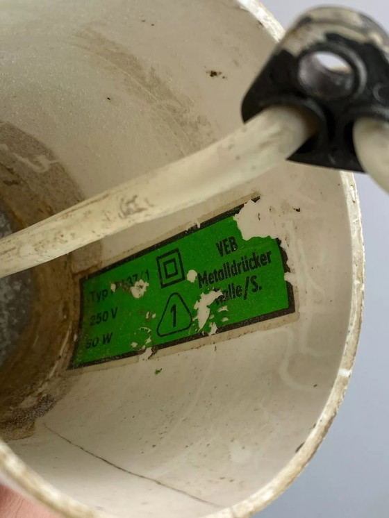 Image 1 of Lampada anni '70, lampada a sospensione, lampada da soffitto, design spaziale in metallo VEB anni '60