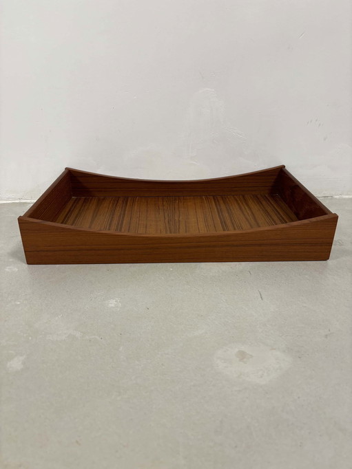 Plateau vintage en teck