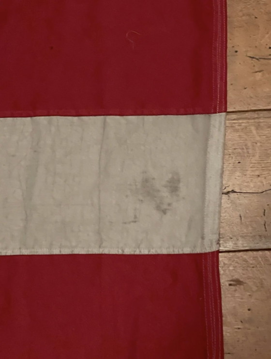 Image 1 of Bandiera americana d'epoca con stelle cucite