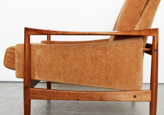 Image 1 of Ib Kofod Larsen "Djursholm" stoel voor Olof Perssons Fåtöljindustri (OPE)
