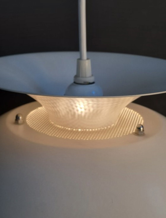 Lampada a sospensione scandinava vintage, Danimarca, anni '70 – Belux, Lampade a sospensione, Metal (photo 13 of 14)