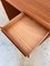 Teakhouten bureau met extra laptopvak, Denemarken (photo 8 of 10)