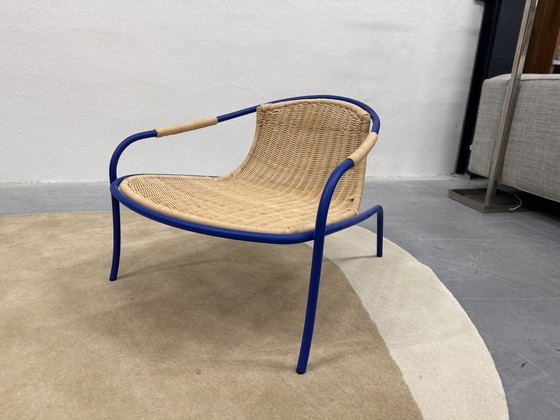 Image 1 of Spectrum De Puk SZ 19 Fauteuil Pitriet Blauw