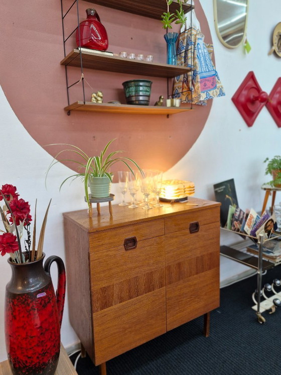 Image 1 of Scarpiera vintage retrò con cassetti