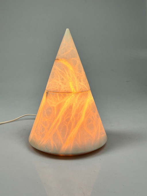 Vintage Albasten Lamp In Kegelvorm, Spanje, 1970's