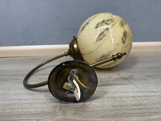 Image 1 of Suggestiva lampada da parete vintage marmorizzata di AGI Verlichting (Almelo)