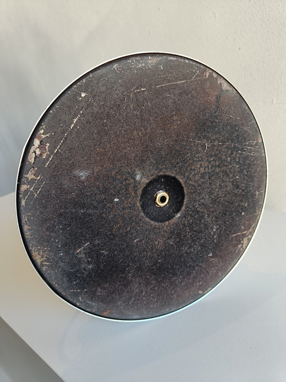 Image 1 of Lampada da tavolo o da terra Reggiani, Italia anni '60/'70, cromo e smalto, design a 3 luci