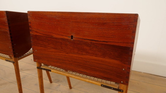 Set Deense Vintage Nachtkastjes | Teak &amp; Eiken | Vintage – Wood (photo 15 of 16)
