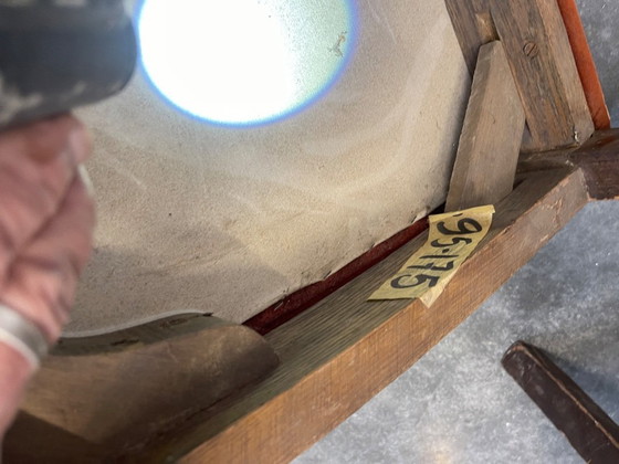 Image 1 of À restaurer : Ensemble de 6 chaises originales DE Coene Frères (RUBENS)