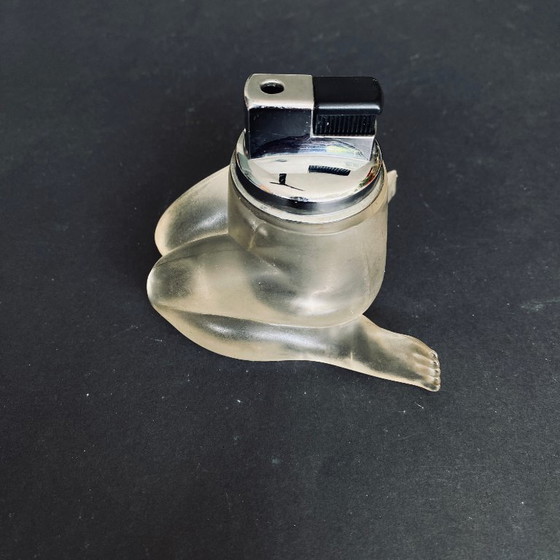 Image 1 of Vintage sculpture lighter – plastic figure (70s/80s)