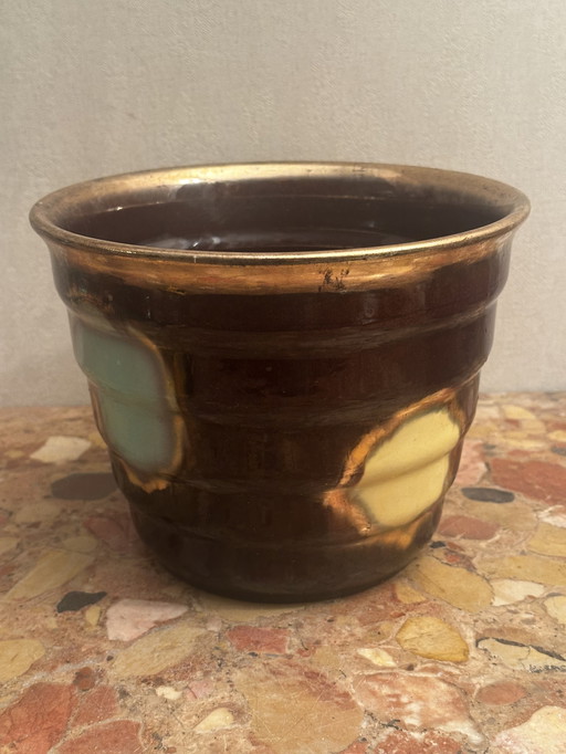 Vaso per piante in ceramica vintage / Vaso per piante in ceramica vintage