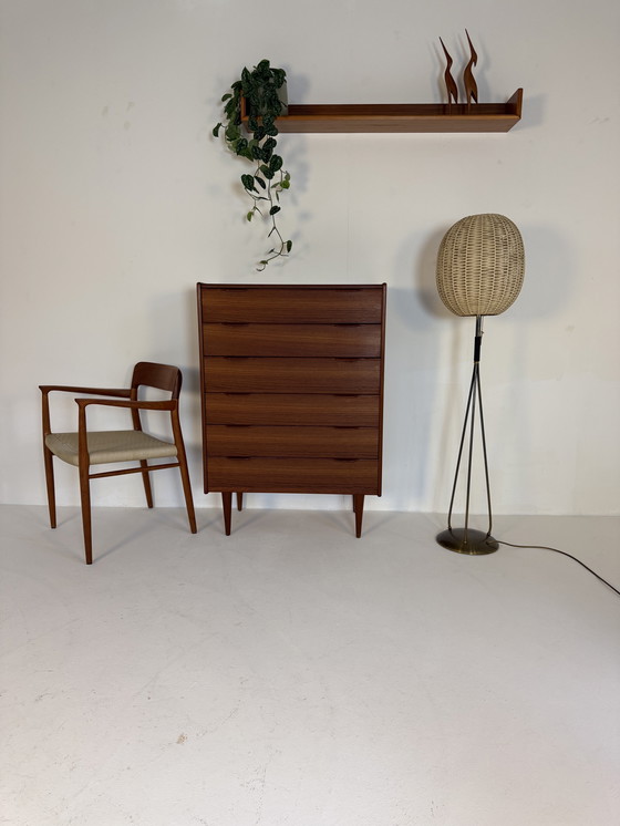 Image 1 of Vintage tripod floor lamp '60