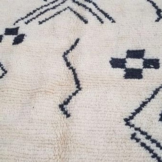 Image 1 of Handgeknoopt Berber tapijt wol 214x172cm