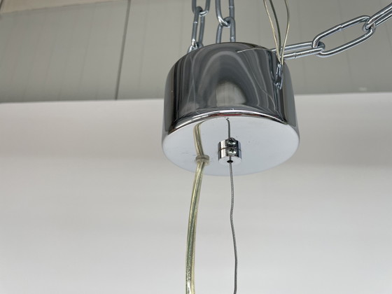 2 x Acquatinta Murano Glazen Hanglampen (Satijnen Afwerking) – Michele De Lucchi, Murano Glass (photo 3 of 14)