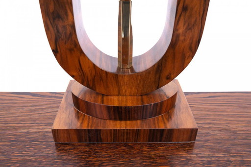 Art Deco Tisch-/Nachtlampe, Mitte des 20. Jahrhunderts aus Polen.