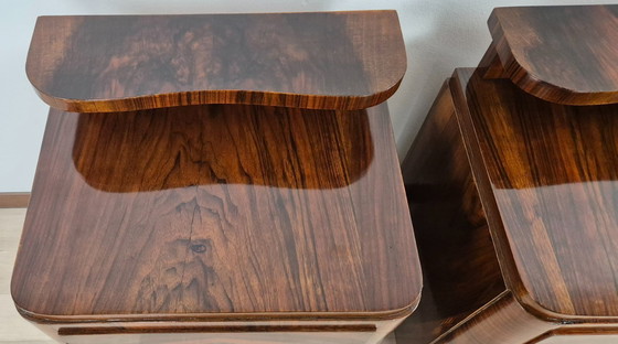 Image 1 of Venetian Art Deco Nightstands 1939