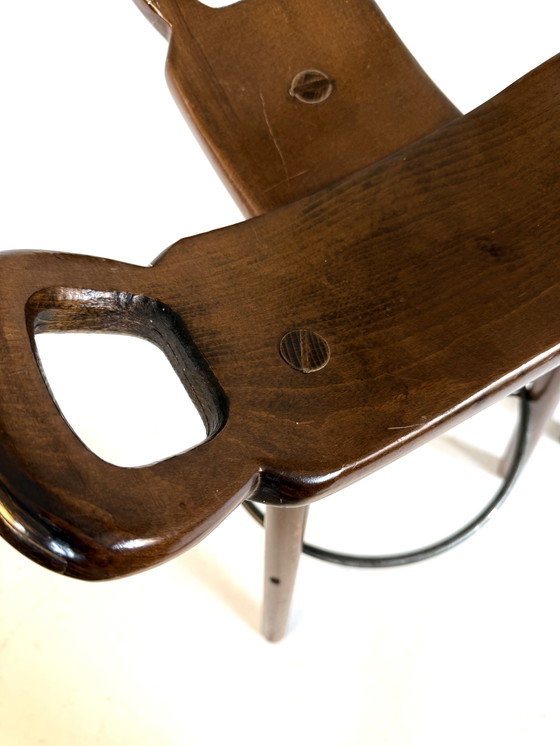 Image 1 of Set aus 2 brutalistischen Barhockern im Stil „Marbella“ aus den 60er Jahren