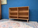 Vintage eiken boekenkast, Hundevad, jaren 60