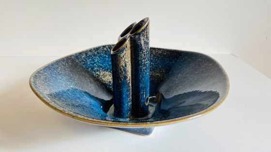 Image 1 of Vaso in ceramica geometrica vintage