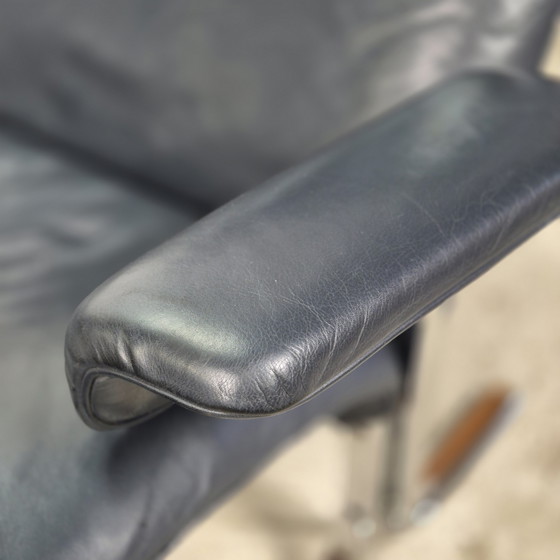 Image 1 of De Sede DS-2030 2x lounge chair + ottoman, vintage 80s