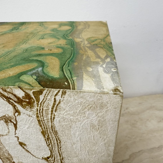 Image 1 of Mid-Century Design Lucite Cube Table Lamp, 1970’s