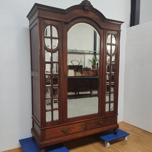 Armadio antico vintage, armadio smontabile