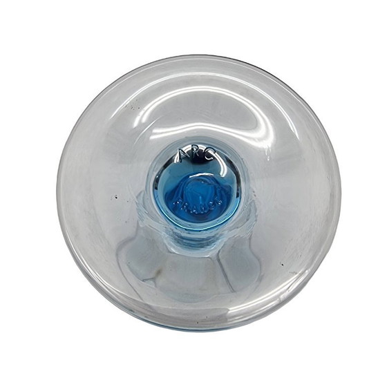 Image 1 of Luminarc France wijnglazen met blauwe voet