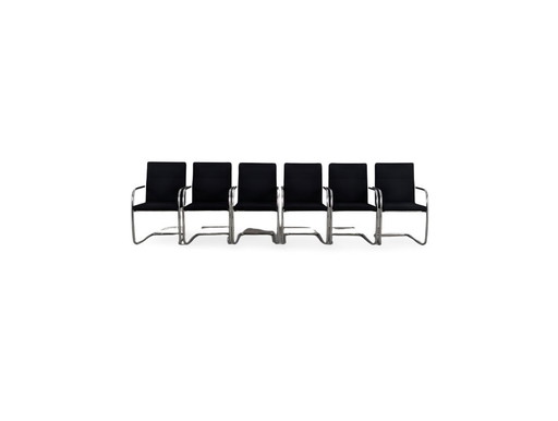 Set di 6 sedie Thonet S 61V, sedie da conferenza S60, design a sbalzo