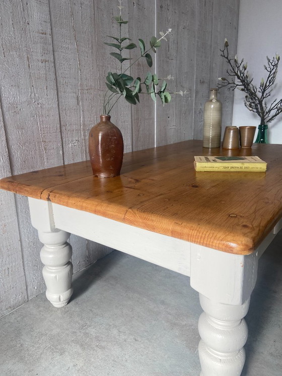 Image 1 of Vintage farmhouse coffee table