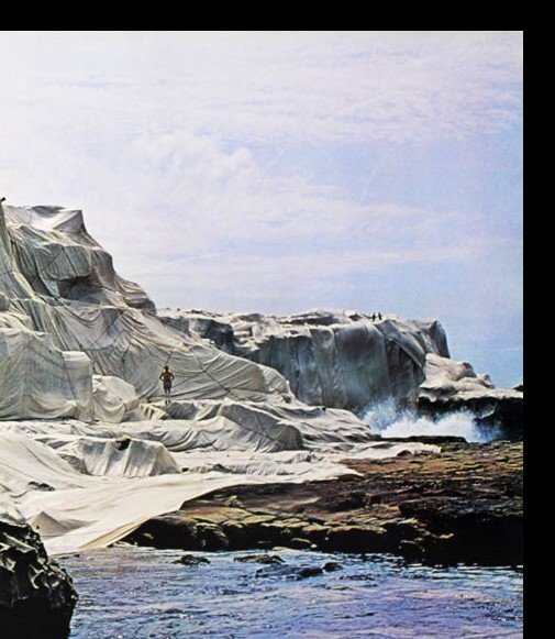 Image 1 of Christo - Wrapped Coast, Australia 1969 - Farboffset, Foto Shunk Kender
