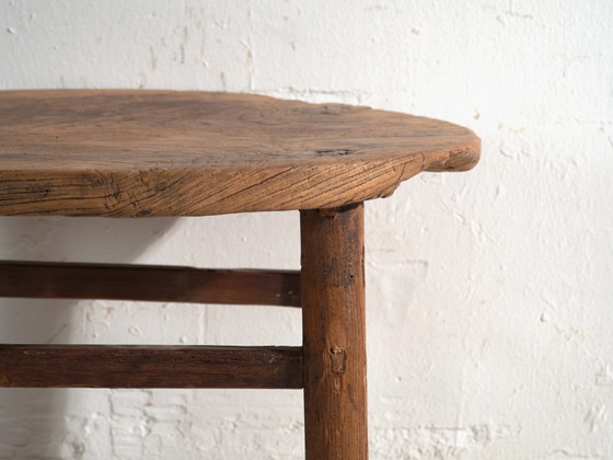 Tavolino basso rotondo antico in legno di olmo – Cina, circa 1930 – Tavolini da caffè (photo 38 of 40)