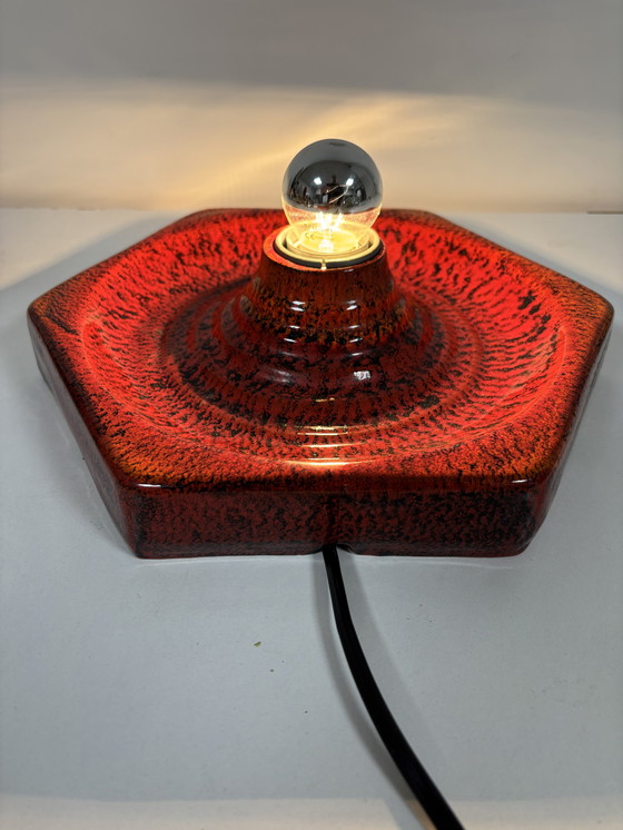 Image 1 of vintage wand- of plafondlamp fabrikant Hustadt Leuchten