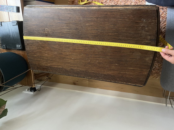 Image 1 of Antique side table foldable 