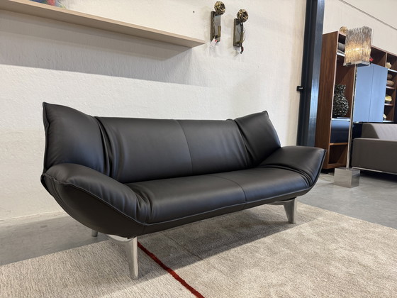 Image 1 of Leolux Tango Sofa 3-Seater Senso Black 203