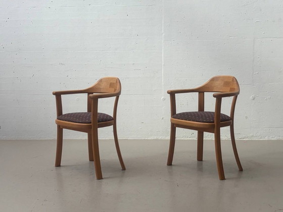 Danish vintage armchairs by Rainer Daumiller for Design + Handwerk – Side chairs, Wood (photo 10 of 15)