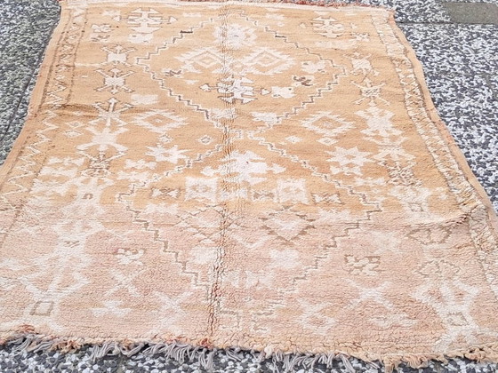 Image 1 of Hand-knotted Berber wool rug 170x115cm