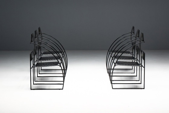 Image 1 of Quinta-Stühle von Mario Botta für Alias, Italien, 1980er Jahre