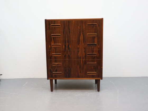Image 1 of Dänische Kommode mit 6 Schubladen, P. Westergaard, Dänemark, Palisanderholz