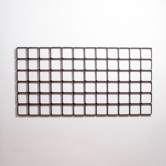 Set of 8 Piece Retro Space Age Plastic Wall Panel System Midcentury 1970s – Space Age Panels, Wall decoration (photo 4 of 12)