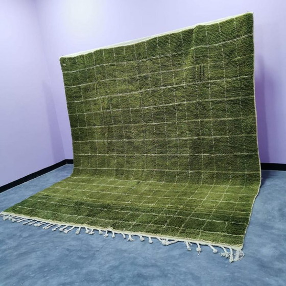 Natuurlijk Marokkaans tapijt – Handgemaakt Berber tapijt 250cm x 300cm – Vloerkleden en tapijten, Cotton (photo 4 of 6)