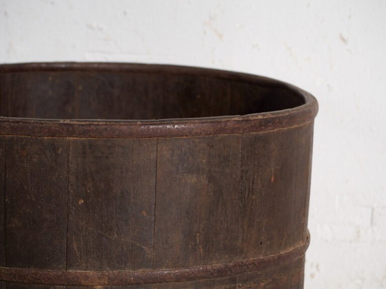 Secchio in legno antico – Cina, circa 1900 – Oggetti decorativi, Wood, Iron, Rustic (photo 19 of 40)