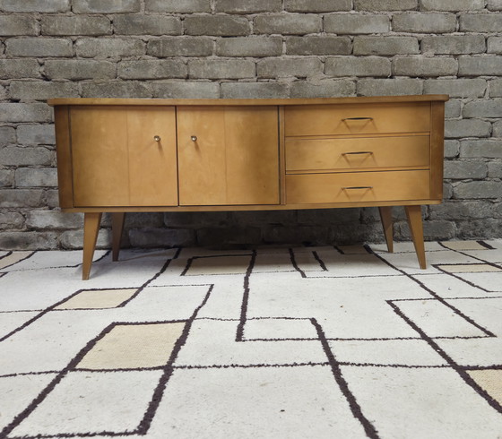 Image 1 of Sideboard with compass legs, 1960