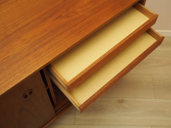 Image 1 of Sideboard aus Teakholz, dänisches Design, 1970er Jahre, hergestellt in Dänemark