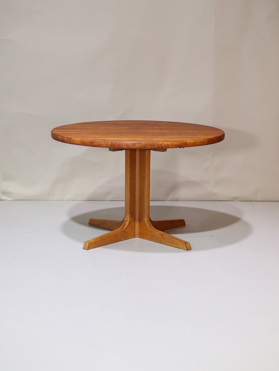 Image 1 of Round Dining Table Extendable Gudme Teak Danish
