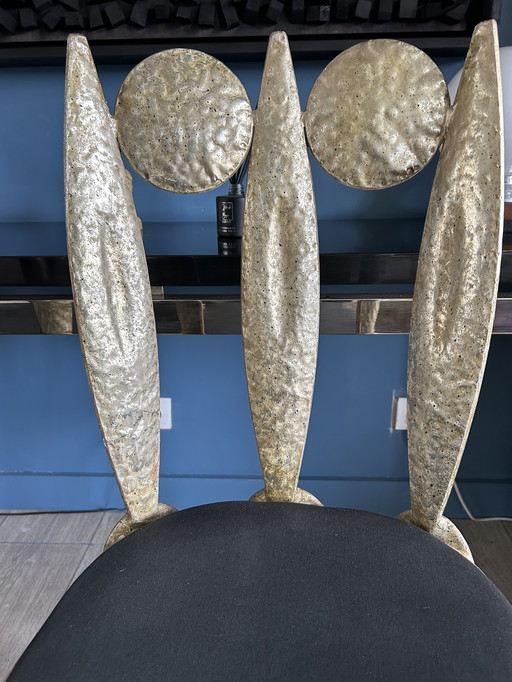 chaise en métal de nicolas blandin
