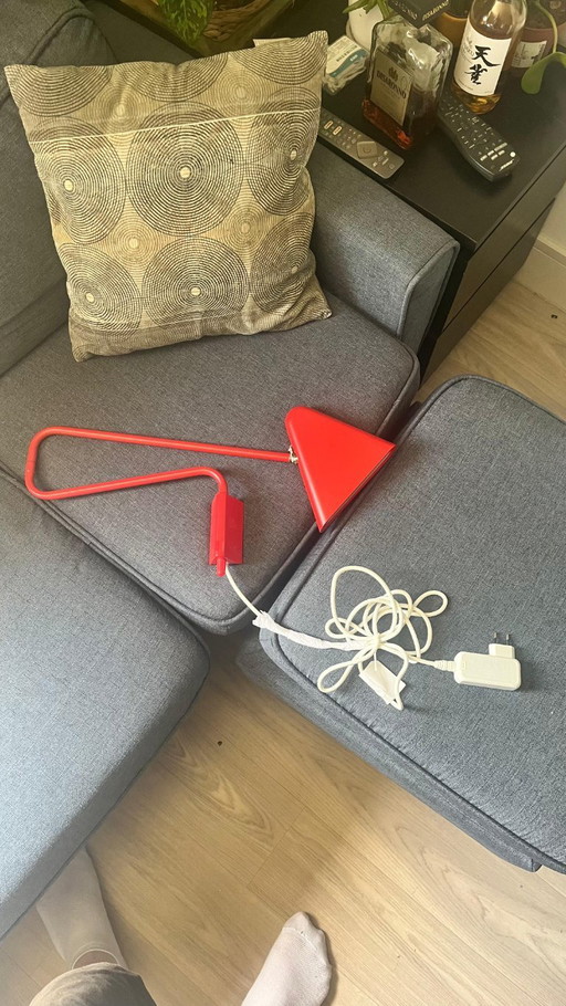 IKEA PS 2012 Lampe murale en métal rouge Design by Johanna Jelinek