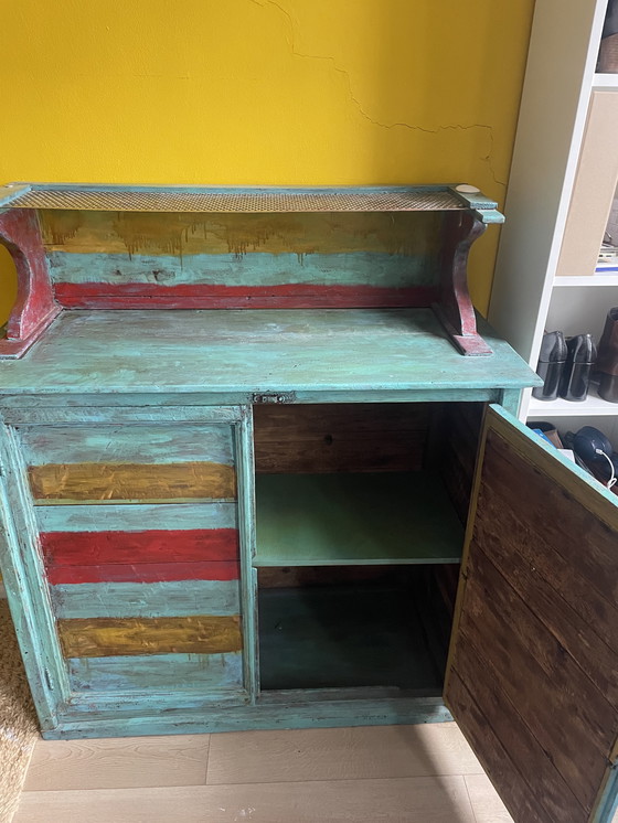 Image 1 of Franse brocante kast