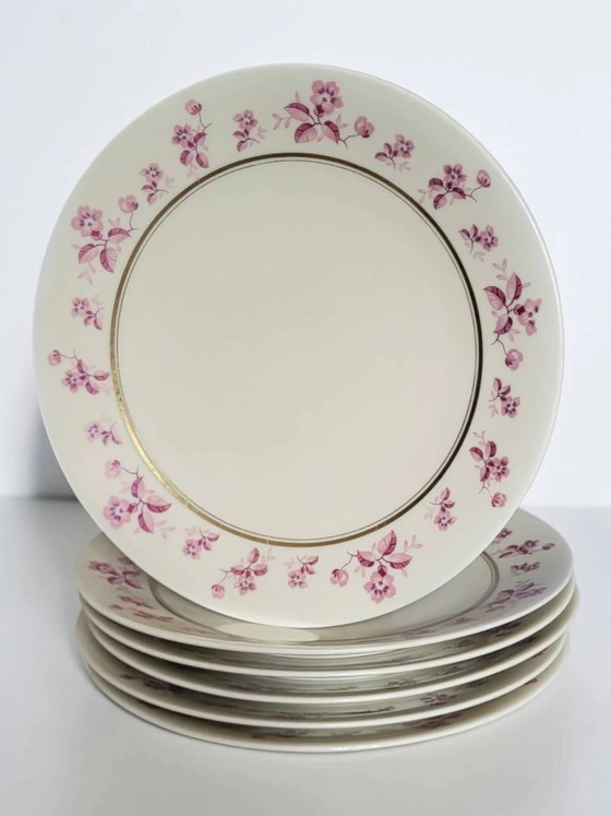 6 piatti in porcellana di Limoges - Raynaud & Cie – Stoviglie (photo 12 of 12)